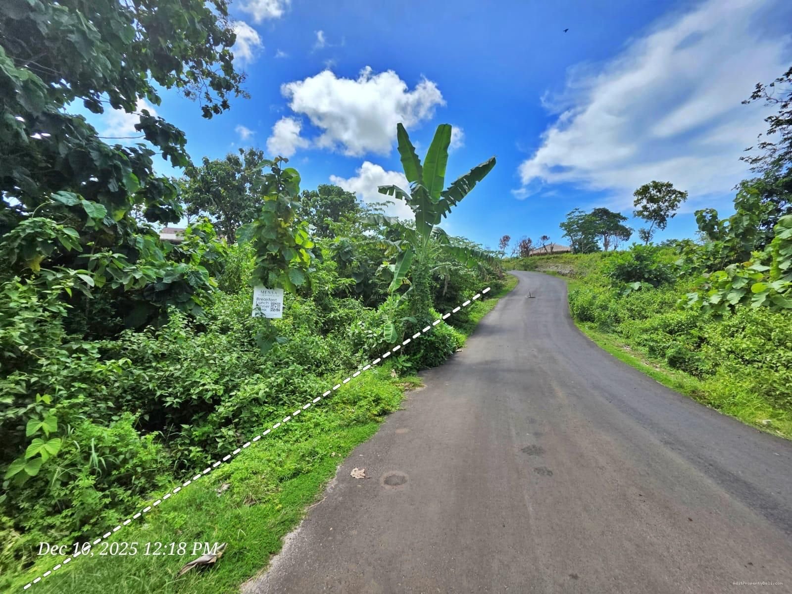 Tanah ocean view pantai bingin pecatu