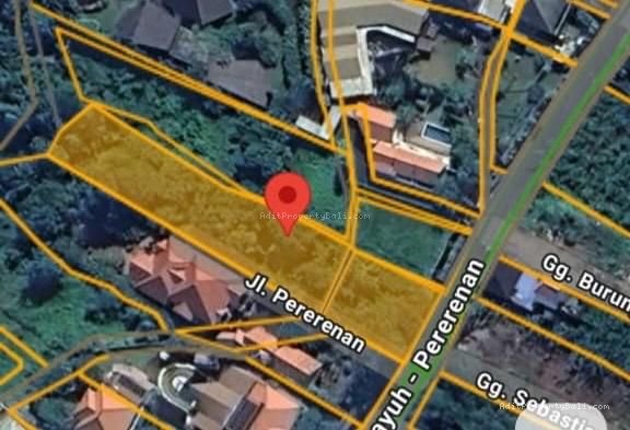 Tanah Los Sungai Raya Tumbak Bayuh Pererenan Badung