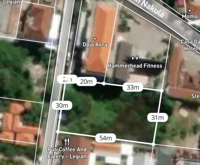 Tanah pandawa dewi sri legian kuta