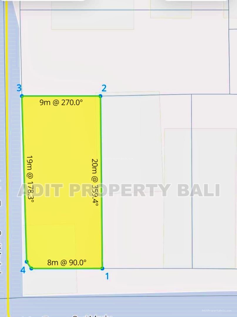 Tanah taman sari kerobokan