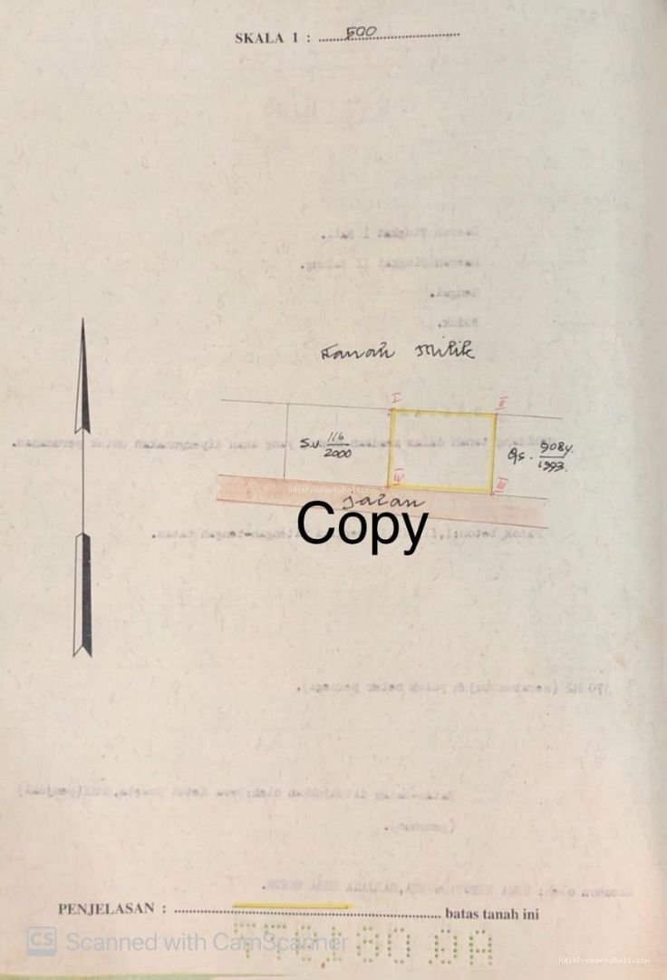 Tanah premium tumbah bayuh bali