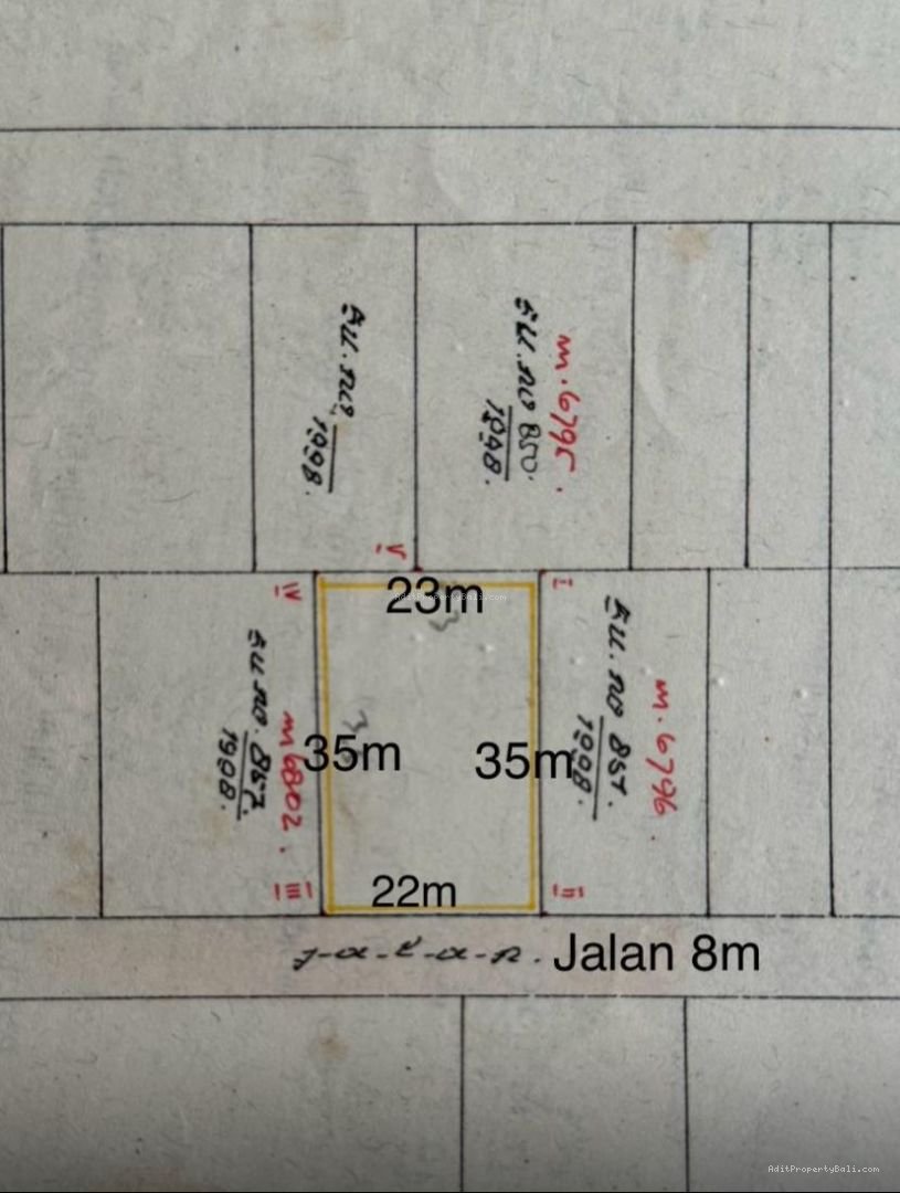 Tanah Pararaton kuta bali