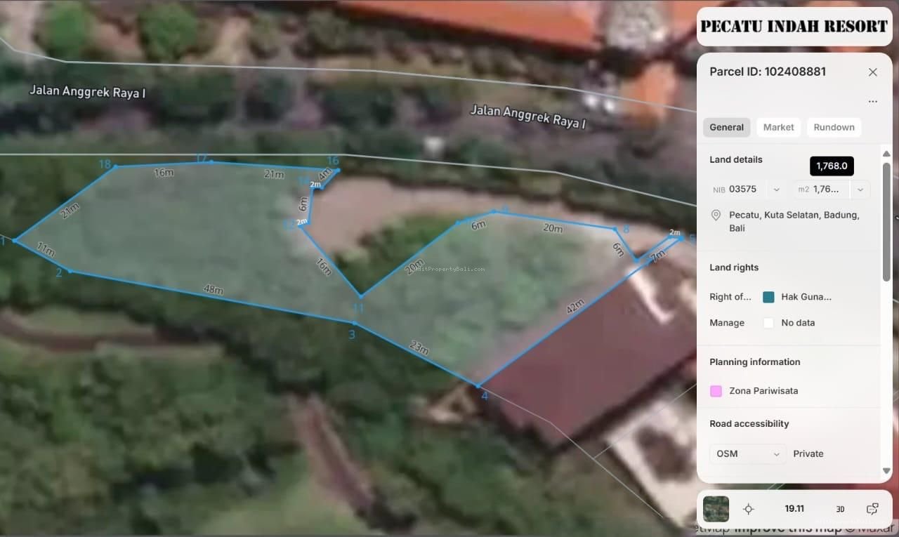 Tanah Murah Ocean View Pecatu Badung