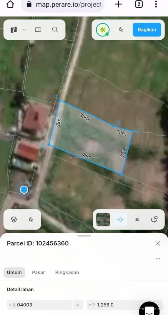 Tanah Pererenan Canggu Badung