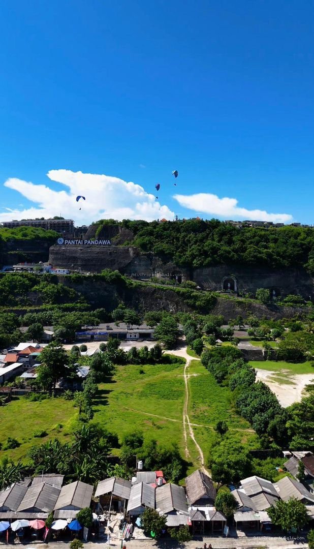 Tanah Beach front pantai pandawa jimbaran