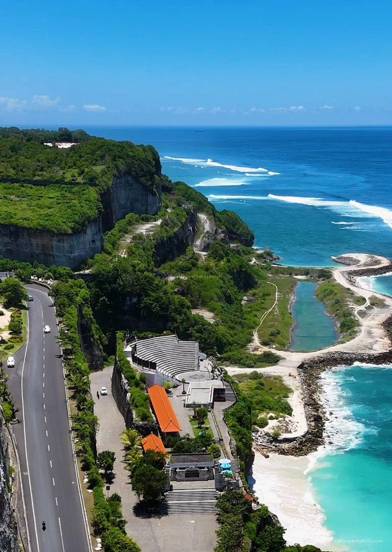 Tanah Beach front pantai pandawa jimbaran
