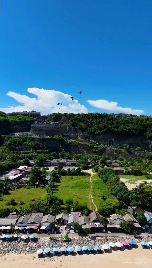 Tanah Beach front pantai pandawa jimbaran