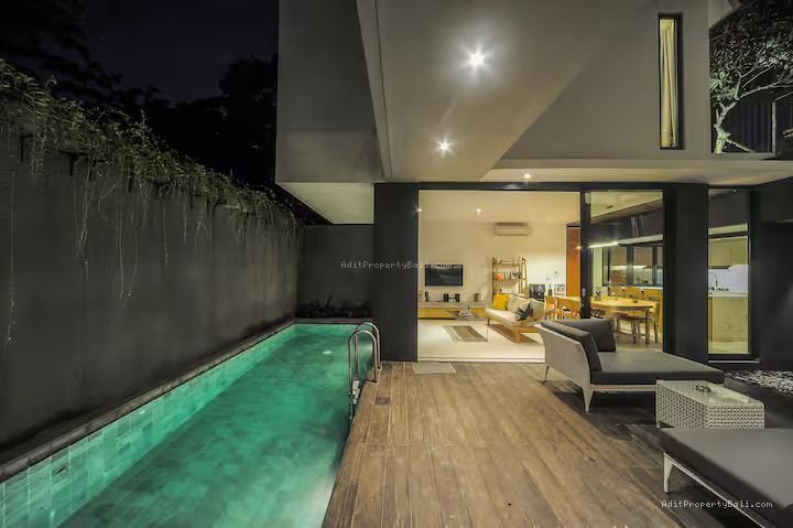 Villa modern berawa canggu bali