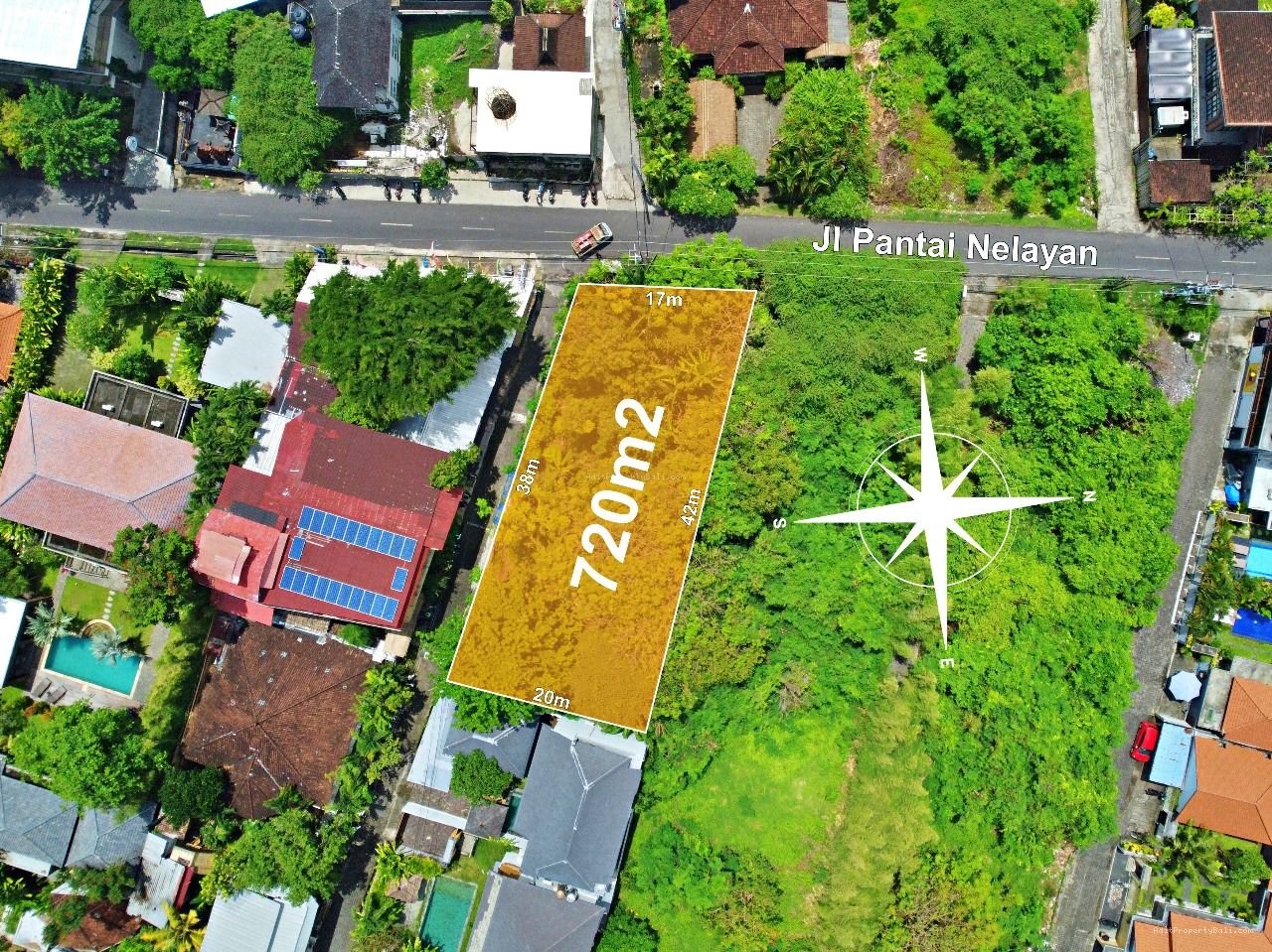 Tanah pantai nelayan canggu