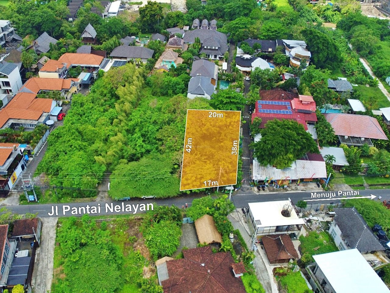 Tanah pantai nelayan canggu