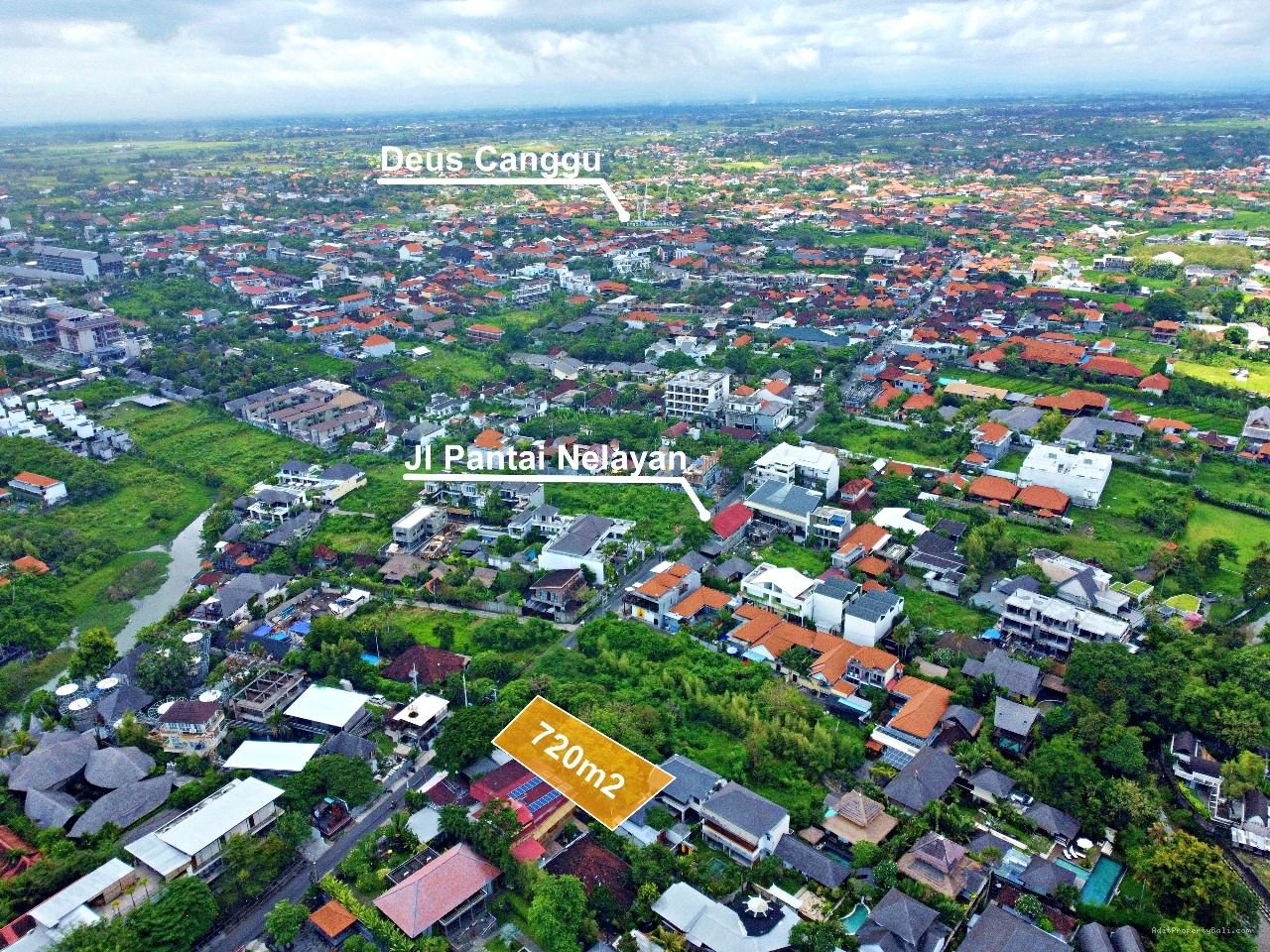 Tanah pantai nelayan canggu