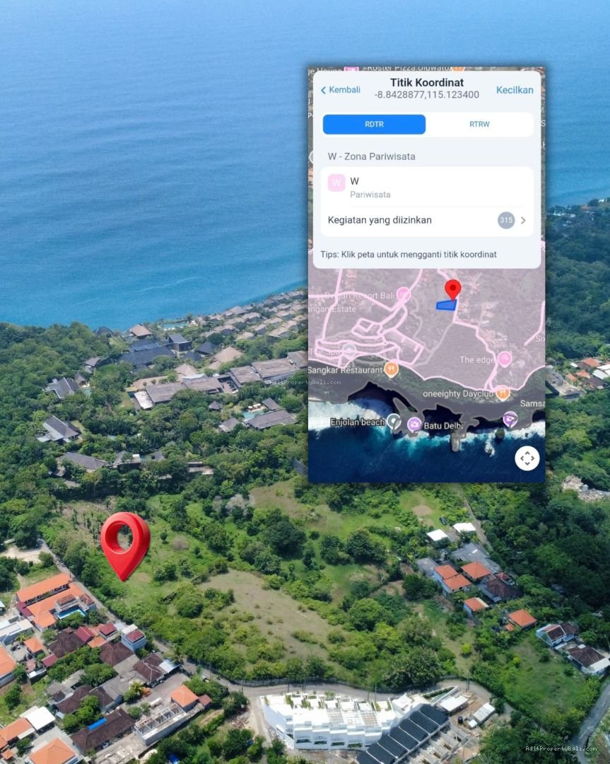 Tanah Ocean View Uluwatu Badung Bali