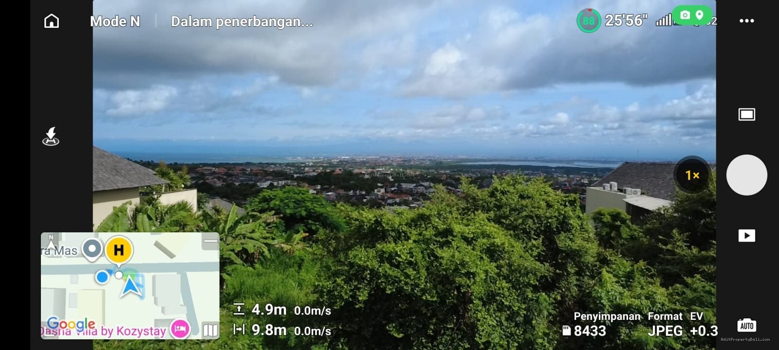 Tanah Unblock View Tiara Nusa Goa Gong Jimbaran Badung