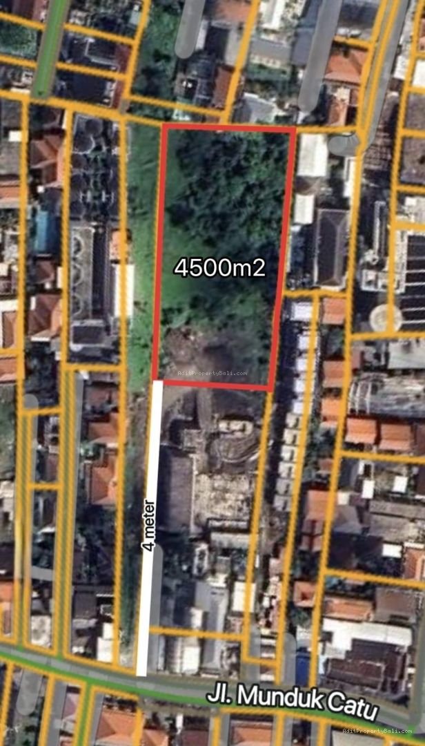 Tanah Premium Munduk Catu Canggu Badung
