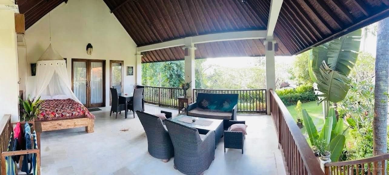 Villa beach front pantai bonian tabanan