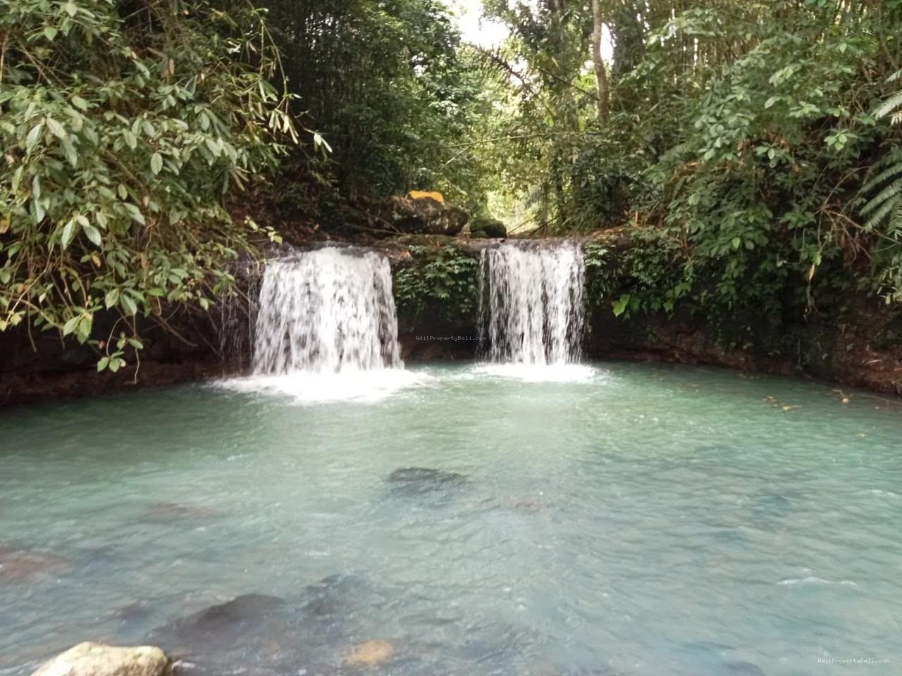 Tanah Tepi Air Terjun Wisata Gunung Salak Selemadeg Tabanan Bali