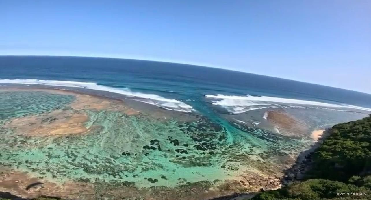 Tanah murah tebing pandawa jimbaran bali